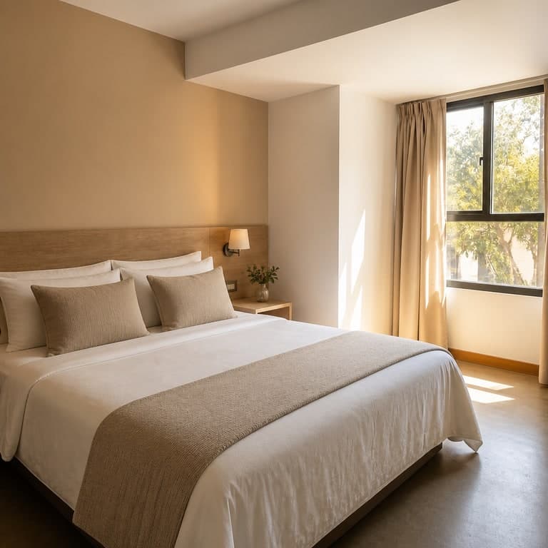 AI Hotel Room Marketing Example generated result