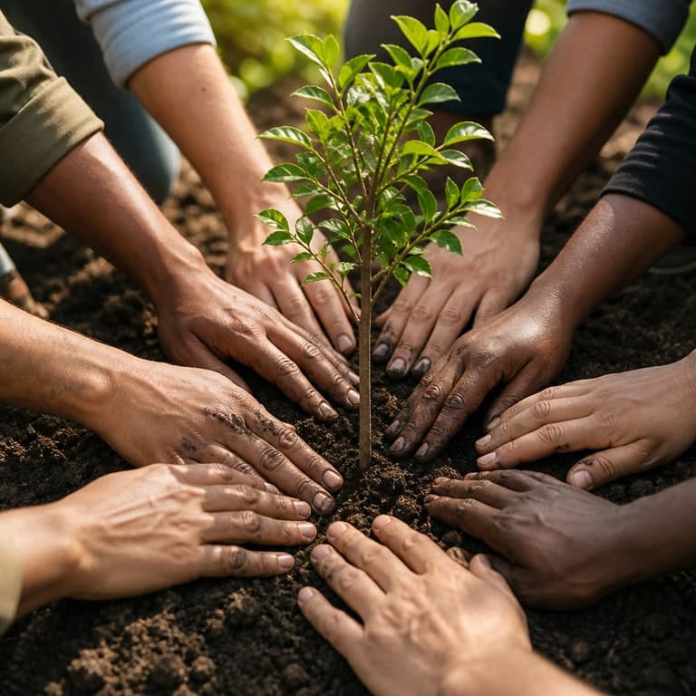 AI Nonprofit Campaign Image Example generated result