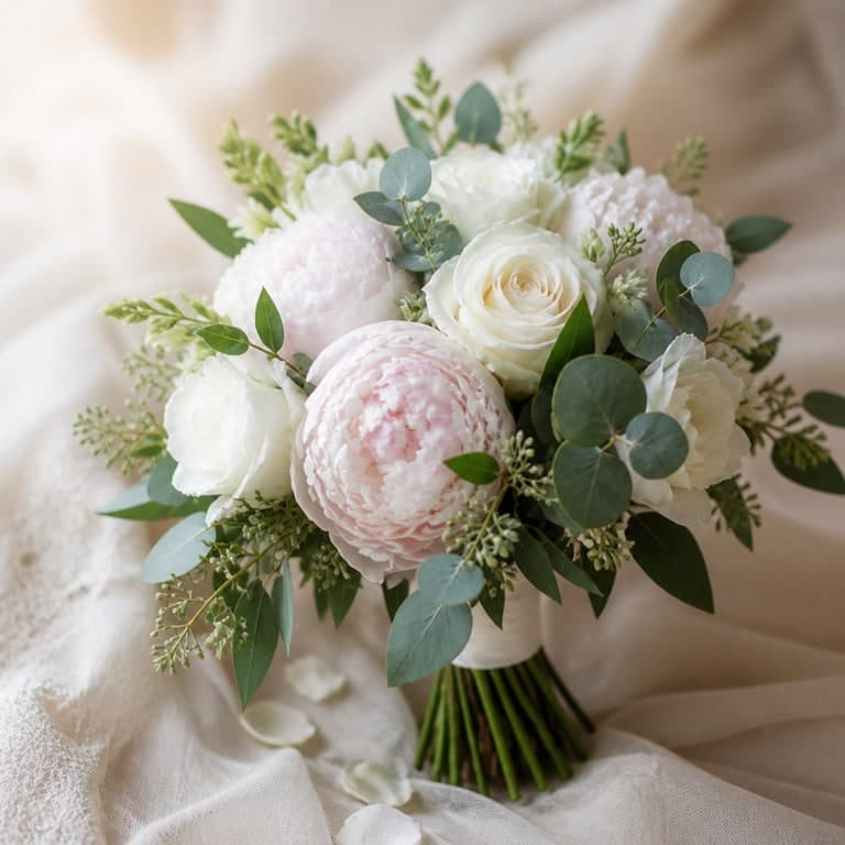 AI Wedding Floral Detail Example generated result