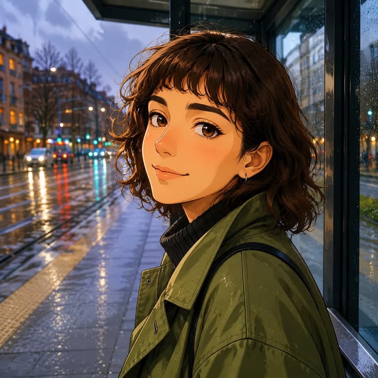 Photo to Anime Avatar Example generated result