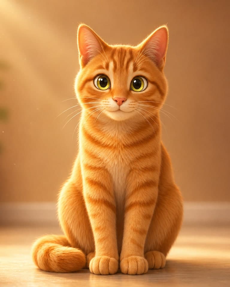 Soft 3D Cartoon AI image style example
